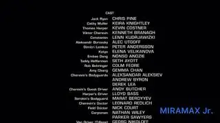 Jack Ryan: Shadow Recruit (2014) end credits (Miramax Jr. 2022)
