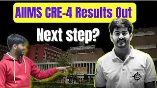 AIIMS CRE-4 RESULTS OUT (WHAT NEXT?) #aiims #labtechnician #2026