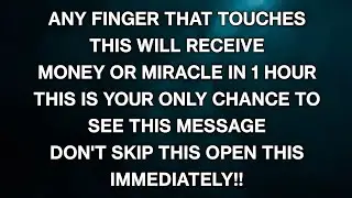 GOD SAYS: This Is Your Only Chance To See This Message👆 #godmessage #godsmessage #jesusmessage #loa 