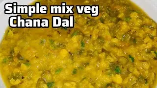 Healthy Mix Veg Chana Dal Sabji | Protein Rich & Easy Indian Recipe