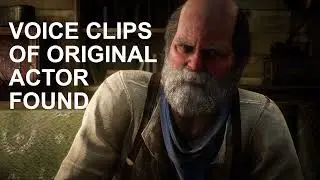V | Voice of original Uncle (O'Creagh) found in game files | RDR2