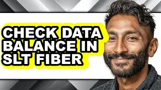 How to Check Data Balance in Slt Fiber (only Way)