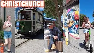 [4k] Explore Garden City Christchurch Thursday 02 January 2025 | New Zealand
