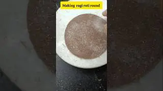 tips and tricks episode 48: making ragi roti round #shortsfeed