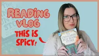 The Cinnamon Bun Book Store reading vlog | I love the Dream Harbor series!