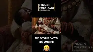 Baby Cried so loud 🤣#folklore #folktales #funny #comedy #love #shorts #trending #video #viralvideo