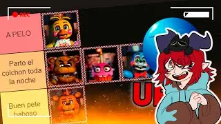 PERSONAJES DE FNAF MAS DETONABLES I Reacción de XPGALS