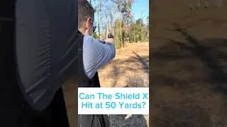 Стрельба из пистолета Shield X 9 мм для скрытого ношения на расстоянии 50 ярдов #Smithandwesson #...
