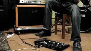 Line 6 POD HD300 (Mesa) Demo with Flame EXG-7 (DiMarzio Blaze Custom) and YCab 2x12 (Celestion V30)