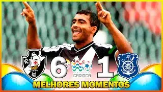 VASCO 6 X 1 OLARIA ● MELHORES MOMENTOS ● CAMPEONATO CARIOCA 2000 ● 4ª RODADA
