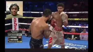 Fell Asleep Watching SHAKUR STEVENSON Fight 😂😭☠️