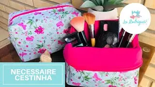 Necessaire cestinha | Lu Rodrigues Atelie