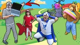 QUAL VILÃO ROUBOU A SEREIA AQUÁTICA ?? O SUPER FOCA PRECISA DESCOBRIR !!