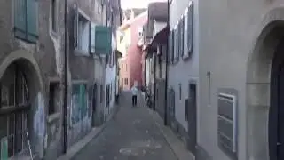 Walking the lanes of Brugg Switzerland