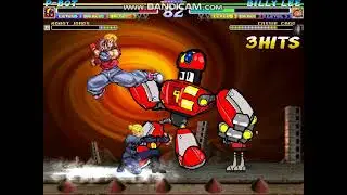 MUGEN Request: P-Bot & Robot Jones Vs Billy Lee & Cassie Cage