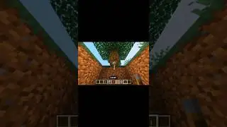 Minecraft secret tree trap #minecraft #shorts