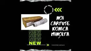 Noua Generație de Cartușe Konica Minolta de la Toner-Cartus.ro: Calitate și Economie!