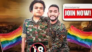 DESI ARMY TRAINING ARE INSANE !! | FAKE ARMY ACADEMY ROAST | Real Ashish 
