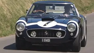 Ex Stirling Moss Ferrari 250 GT Hillclimb V12 SOUND - Shelsley Walsh Classic Nostalgia 2021!