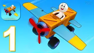 Fly Challenge - Gameplay Walkthrough Part 1 Build A Plane Sky Adventure (iOS, Android)