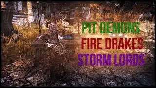 ESO Battleground Styles - Fire Drakes, Pit Demons, Storm Lords Outfit Styles
