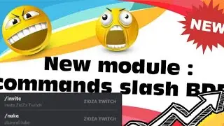 Slash Commands bot Discord ! (BDFD)