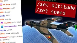 Тестирование скрытой консоли разработчика в War Thunder