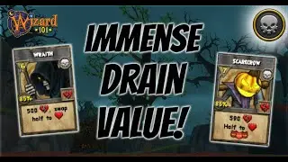 Wizard101: Max Death PvP (150) IMMENSE DRAIN VALUE!
