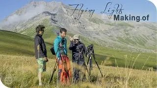 How to film JB Chandelier - Flying Lights [Behind the Scenes of a paragliding movie]