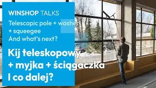 Jak używać kija teleskopowego do mycia okien❓ Myjka + ściągaczka || część 1/2