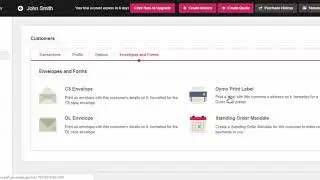 KashFlow   Customers and Suppliers