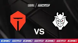 Top Esports vs G2 Esports - EWC presenting LoL // Day 3 - Semifinals