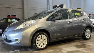 NISSAN LEAF Hatchback 24kWh Visia Electric Automatic Grey 5dr LOW TAX+SATNAV (2014/14)