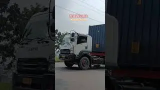 TRUK TRAILER 40 FEET #shortvideo #automobile #truck #supirtruk #driver #truktrailer #trukkontainer