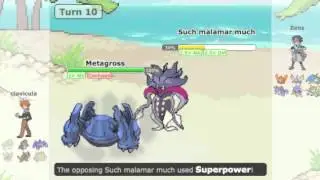 Malamar sweep Pok&eacute;mon showdown