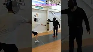 Laszlo's Sabre lesson