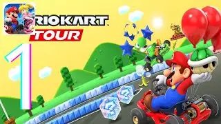 Mario Kart Tour Gameplay Walkthrough - Part 1 Tutorial (iOS, Android)