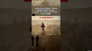 I added the COLOSSAL TITAN to my Attack on Titan Game!