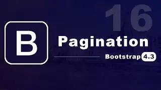 Pagination in Bootstrap 4.3 - (16)