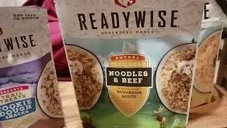 1805. Readywise Adventure Meals emergency food supply natural disaster earthquake fire flood tornado