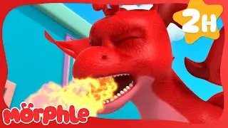 ANGRY DRAGON RAGE 🔥 Morphle Dinosaurs  🦕 Cartoons for Kids | Cartoon Compilation