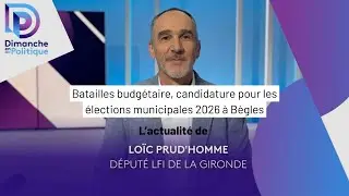 Budget, municipales 2026 : L. Prud'homme dans Dimanche en politique !