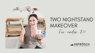 TWO Nightstands for UNDER $10 PLUS a SURPRISE!