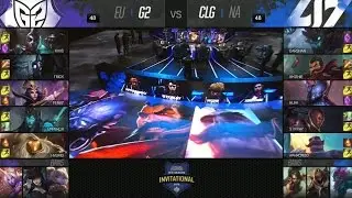 G2 vs CLG Highlights - G2 ESPORTS vs COUNTER LOGIC GAMING - 2016 MID-SEASON INVITATIONAL