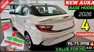 Hyundai Aura sxcng 2026 full detailed review ✅ Hyundai Aura cng base variant review ✅ Hyundai aura 😁