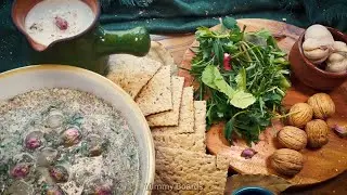Абдуг Хиар (персидский холодный йогуртовый суп) рецепт