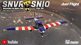 Navega&ccedil;&atilde;o VFR do Aeroclube da Bahia (SNVR), BA, para Cip&oacute; ( SNIO ), BA.
