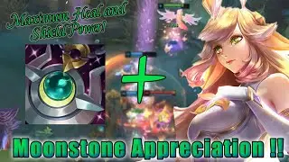 How Much Heal and Shield Power Can We Get?? | Moonstone Renewer Appreciation Series! | Patch 13.13