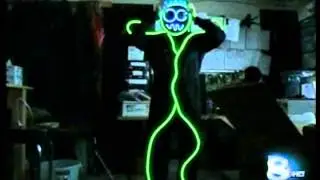 Super Cool Halloween LED Stick Figure Costumes