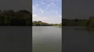 Represa na entrada de Iracem&aacute;polis SP